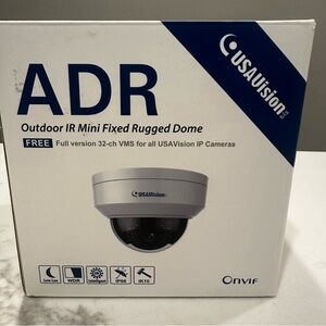 USAVision ADR Outdoor IR Mini Dome Camera